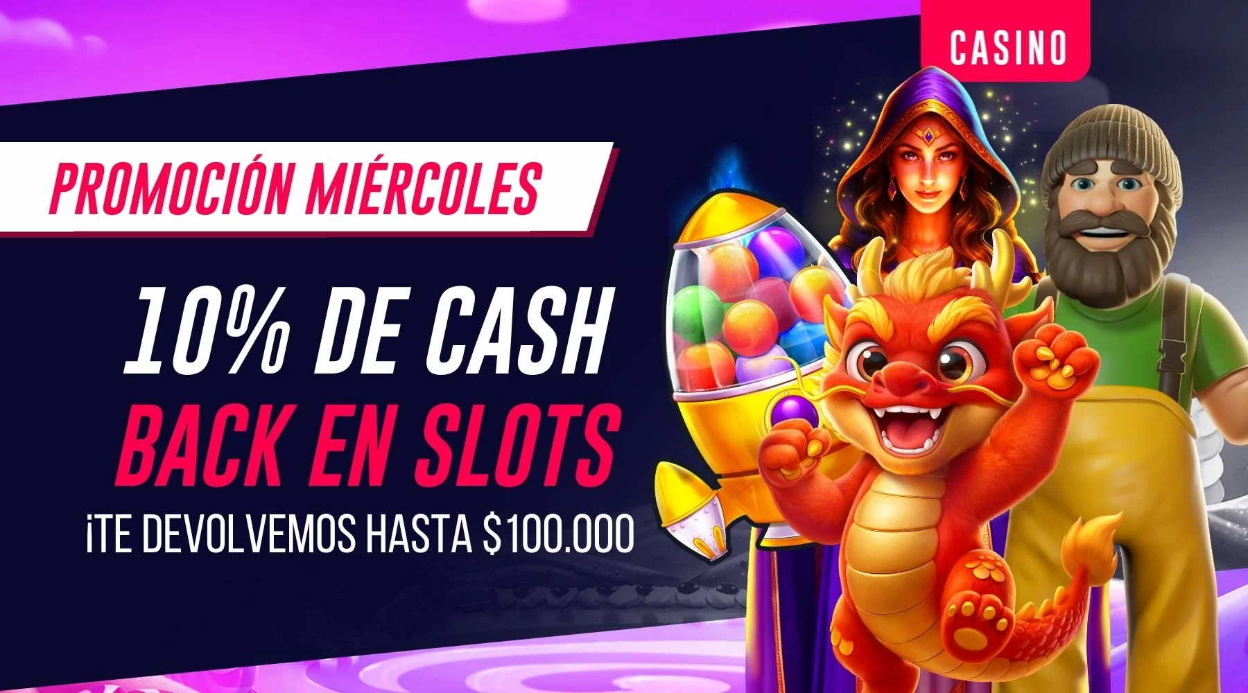 Cashback Miércoles Slots